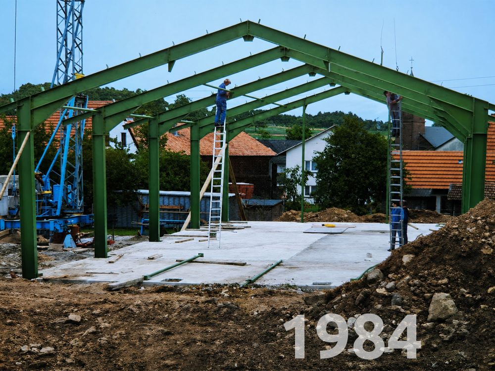 1984 Hallenbau