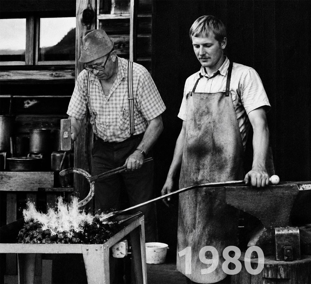 1980 in der Schmiede